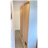 Image 4 : IKEA 48X76" CABINET WITH GLOSS RED DOORS NO CONTENTS