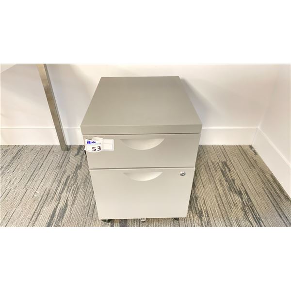 MOBILE DESK PEDESTAL/ROLLING FILE AND DESK ITEM STORAGE