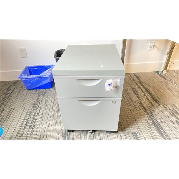 MOBILE DESK PEDESTAL/ROLLING FILE AND DESK ITEM STORAGE