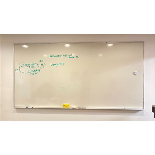 3 WHITE BOARDS-8'X4', 4'X3', 6'X4'