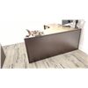 Image 2 : 66"X66" CORNER DESK WITH MOBILE DRAWER PEDESTAL NO CONTENTS
