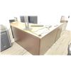 Image 3 : 66"X66" CORNER DESK WITH MOBILE DRAWER PEDESTAL NO CONTENTS
