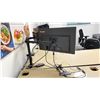 Image 2 : PAIR OF LENOVO MONITORS, 21", 24" WITH STAND