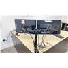 Image 2 : PAIR OF LENOVO MONITORS, 21" WITH STAND