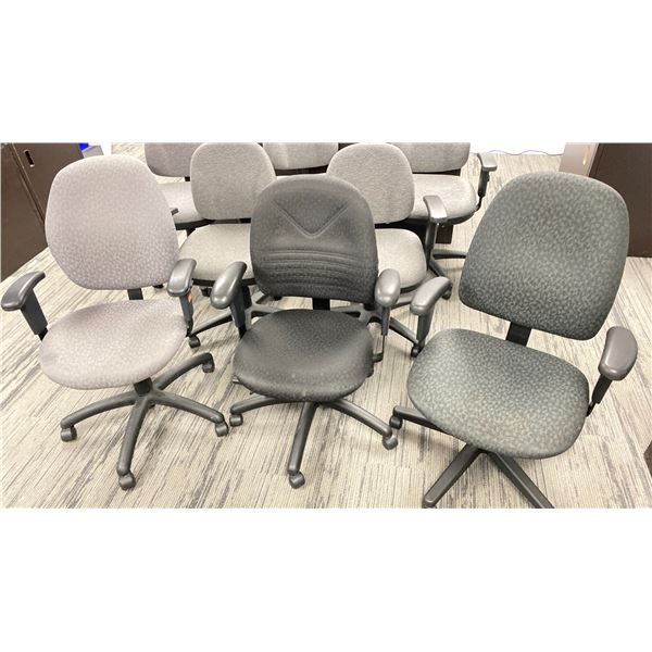 3 SIMILAR OFFICE CHAIRS