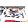 Image 2 : CONTENTS OF 3 DRAWERS ASST SILICONE COOKING AND BAKING ITEMS. SOME NEW. ICE CUBE TRAYS, BAGEL,