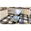 Image 1 : 60X30" STAINLESS PREP TABLE NO CONTENTS