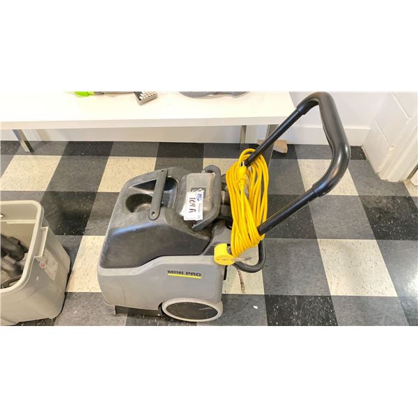 GROUP LOT INC MIELE STEAM CLEANER, MINI PRO 1008-0390 INTERTECH FLOOR CLEANER, LITTLE GREEN MACHINE