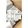 Image 2 : BOX OF MINI TUREEN GLASSES 11 BOXES X 6 PER BOX