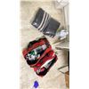 Image 10 : CONTENTS OF SAFETY ROOM. LARGE AND CURRENT ASST. INC MEDICAL BED, TWO MEDICAL CHAIRS, 5X6 PER CASE
