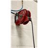 Image 1 : REELCRAFT AIR HOSE REEL WITH FILTER-MUST BE REMOVED FROM WALL.