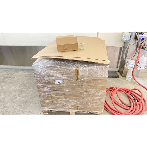 PALLET OF HEX JARS. 190 ML, 12/BOX X APPROX 242 BOXES LOCATED IN LINE 2 ROOM