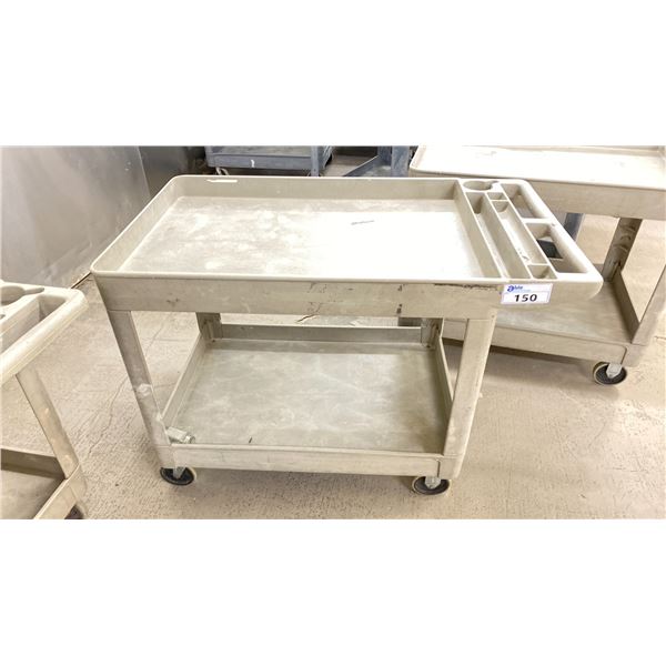 RUBBERMAID ROLLING CART NO CONTENTS