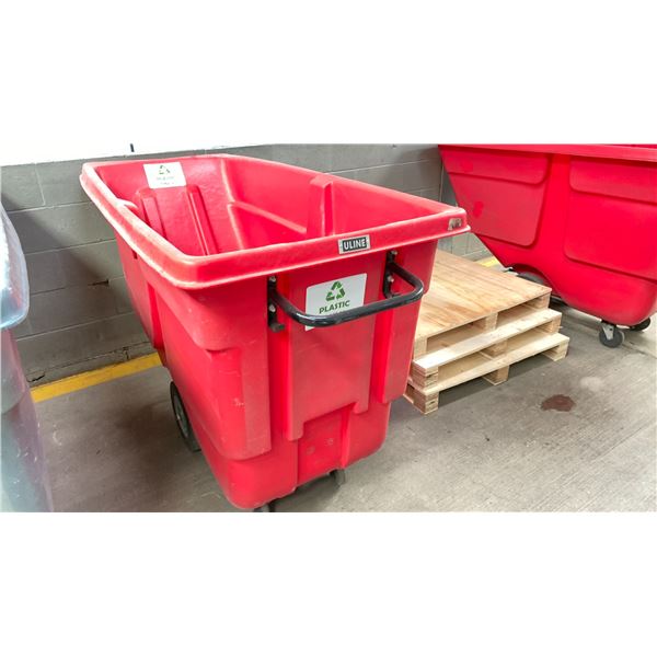 ULINE CARDBOARD DUMP TROLLEYS