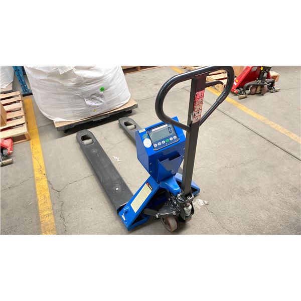 GLOBAL WEIGHT MEASURING PALLET DOLLY MODEL NO CONTENTS