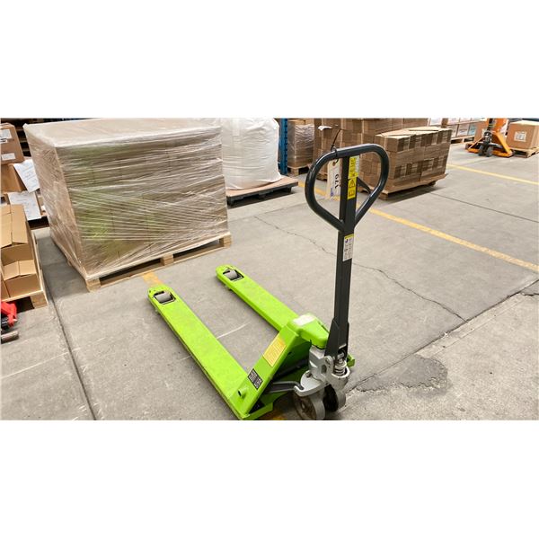 GREEN PALLET DOLLY 5500 LB CAPACITY