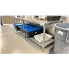 Image 1 : 8'X30" STAINLESS PREP TABLE NO CONTENTS