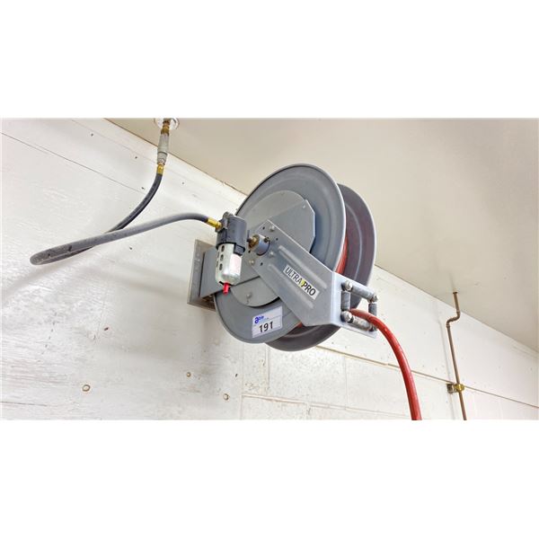 AIR HOSE REEL-MUST BE REMOVED FROM WALL LOCATED IN SACHET ROOM 2