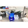 Image 6 : GROUP LOT LAB SUPPLIES. MEASURING CONTAINERS, KIMTECH DELICATE TASK WIPERS, LAB FILM, TAPES AND