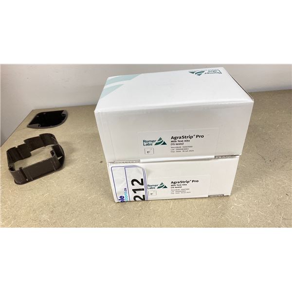 2X 15 PER PACK AGRASTRIP PRO MILK TEST KITS
