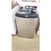 Image 7 : GROUP LOT LOCATED OUTSIDE SCIENCE ROOM. INC 48" ROUND TABLE, BAR FRIDGE, MICROWAVE, CREDENZA, COAT