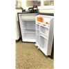 Image 8 : GROUP LOT LOCATED OUTSIDE SCIENCE ROOM. INC 48" ROUND TABLE, BAR FRIDGE, MICROWAVE, CREDENZA, COAT
