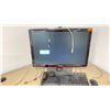 Image 3 : GROUP LOT OF 6 MONITORS. 3X 20" DELL, 24" SAMSUNG, 21" LENOVO, 24" DELL, ASST PHONE HEADSET,