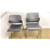 Image 2 : GROUP LOT IN ROOM A 203. 43"X77" BOARD ROOM TABLE, 7 STACKING CHAIRS, 5 ROLLING CHAIRS, THINKPAD