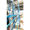 Image 2 : METAL MOBILE LADDER. 12 STEPS, HEIGHT TO PLATFORM IS 10.5'