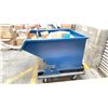Image 2 : METAL DUMP CART 40"X50"X40"H ON WHEELS