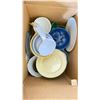 Image 19 : CONTENTS OF PRODUCT TEST KITCHEN. MEASURING CUPS, SPOONS, GLOVES, BOWLS, CUTTING BOARDS, UTENSILS,