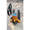 Image 1 : ULINE MODEL H-1679 5000 LB CAPACITY WEIGH SCALE PALLET DOLLY
