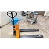 Image 2 : ULINE MODEL H-1679 5000 LB CAPACITY WEIGH SCALE PALLET DOLLY