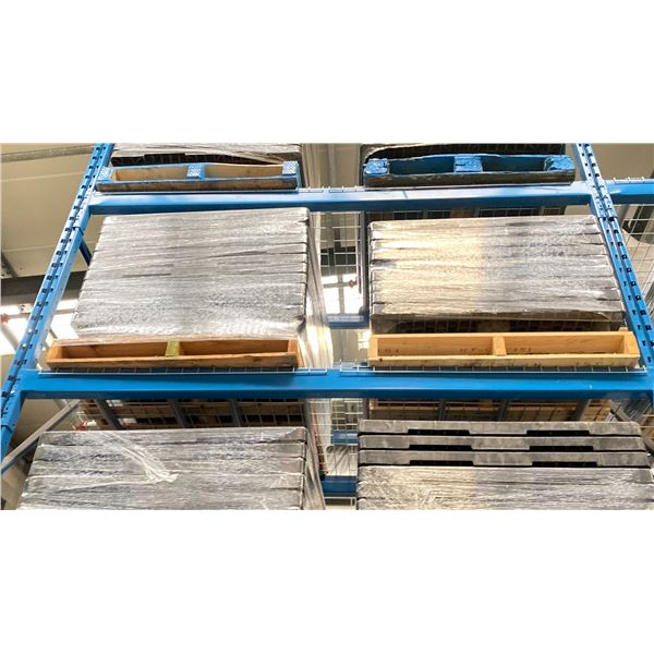 2 PALLETS OF ULINE PLASTIC PALLETS APPROX 20