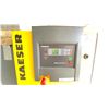 Image 4 : KAESER SIGMA SM10 SCREW COMPRESSOR WITH DRYER. TOTAL HOURS 97472 LOAD HOURS 38383. 26X42X68"H