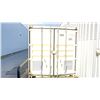 Image 2 : BEIGE 10' CONTAINER 10'X8'X102"H HAS VENTILATION HOLES AND SOME HOLES IN FLOOR FOR ACCESS