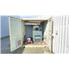 Image 3 : BEIGE 10' CONTAINER 10'X8'X102"H HAS VENTILATION HOLES AND SOME HOLES IN FLOOR FOR ACCESS