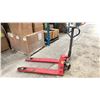 Image 1 : RED PALLET DOLLY 5500 LB CAPACITY