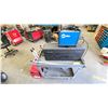 Image 2 : MILLER TIG WELDER MODEL MAXSTAR 161STL WITH TANK ON CART. INC ASST WELDING ROD AND TOOL BOX WITH