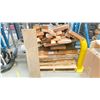 Image 1 : PALLET OF ASST WOOD. SOME HARDWOOD.
