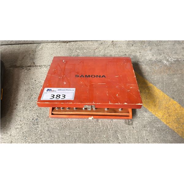 SAMONA STANDARD FORSTNER BIT KIT SIZES UP TO 2"