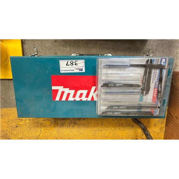 MAKITA RECIPROCATING SAW MODEL JR3070CT COMES WITH ASST OF BLADES
