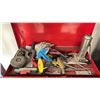 Image 13 : STACKING TOOL BOXES WITH CONTENTS. LG ASST TOOLS, CHISELS, COMBINATION WRENCHES, SCREWDRIVERS,