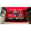 Image 2 : STACKING TOOL BOXES WITH CONTENTS. LG ASST TOOLS, CHISELS, COMBINATION WRENCHES, SCREWDRIVERS,