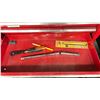 Image 8 : STACKING TOOL BOXES WITH CONTENTS. LG ASST TOOLS, CHISELS, COMBINATION WRENCHES, SCREWDRIVERS,
