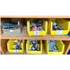 Image 3 : CABINET WITH CONTENTS. INC ELECTRICAL CONNECTIONS, NUTS AND BOLTS, HOLE SAW KIT UP TO 6", HEAT