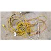 Image 1 : 4 EXTENSION CORDS. ONE IS VERY HEAVY DUTY