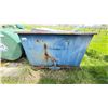 Image 1 : 60" WIDE FORKLIFT DUMPING BIN WITH SCRAP METAL