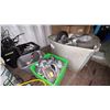 Image 1 : 3 BINS OF DOLLY WHEELS LOCATED IN CONTAINER