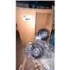 Image 1 : 6 CASES OF NEW ULINE CART WHEELS LOCATED IN CONTAINER 8"